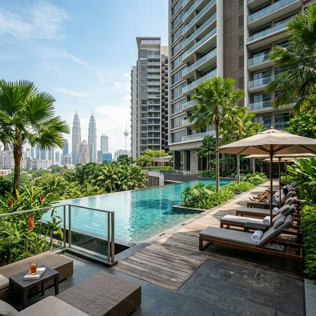Poolside Villa